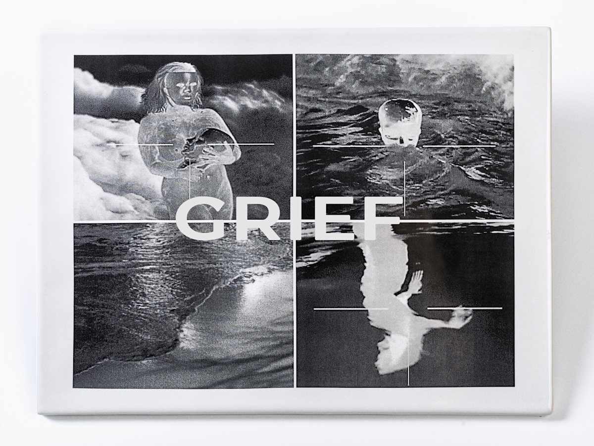 GRIEF (Transformation) by Marne A Lucas  Image: From the Thanatopsis series of infrared thermal video stills