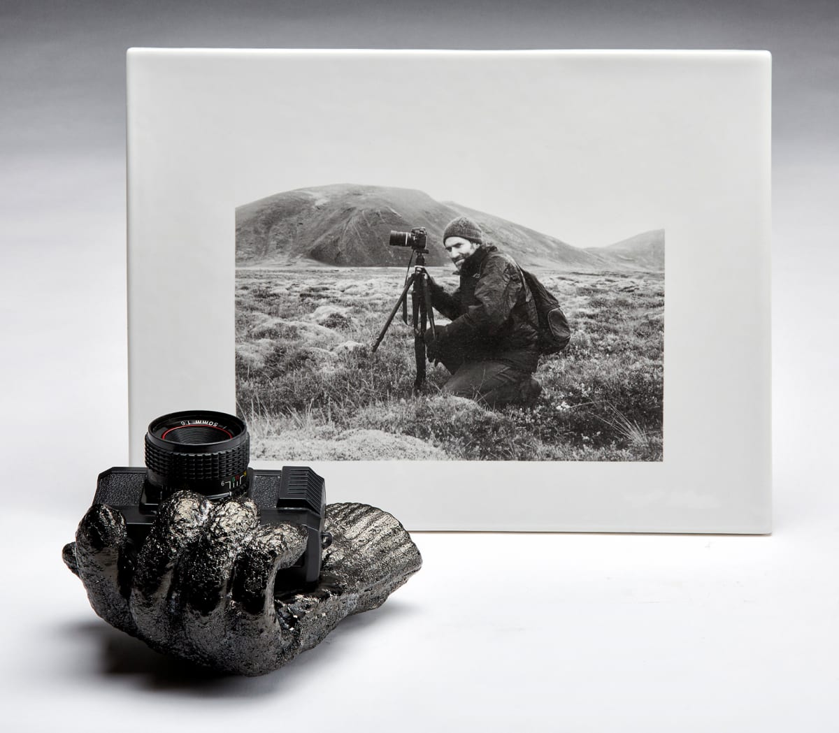 'Chris' Hand Holding a Camera'  Marne Lucas by Marne Lucas, Image 1.