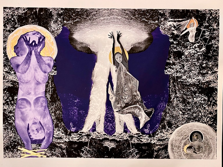 Wet Passenger, Maat by Marne Lucas  Image: Unique work, from the Quietus series.