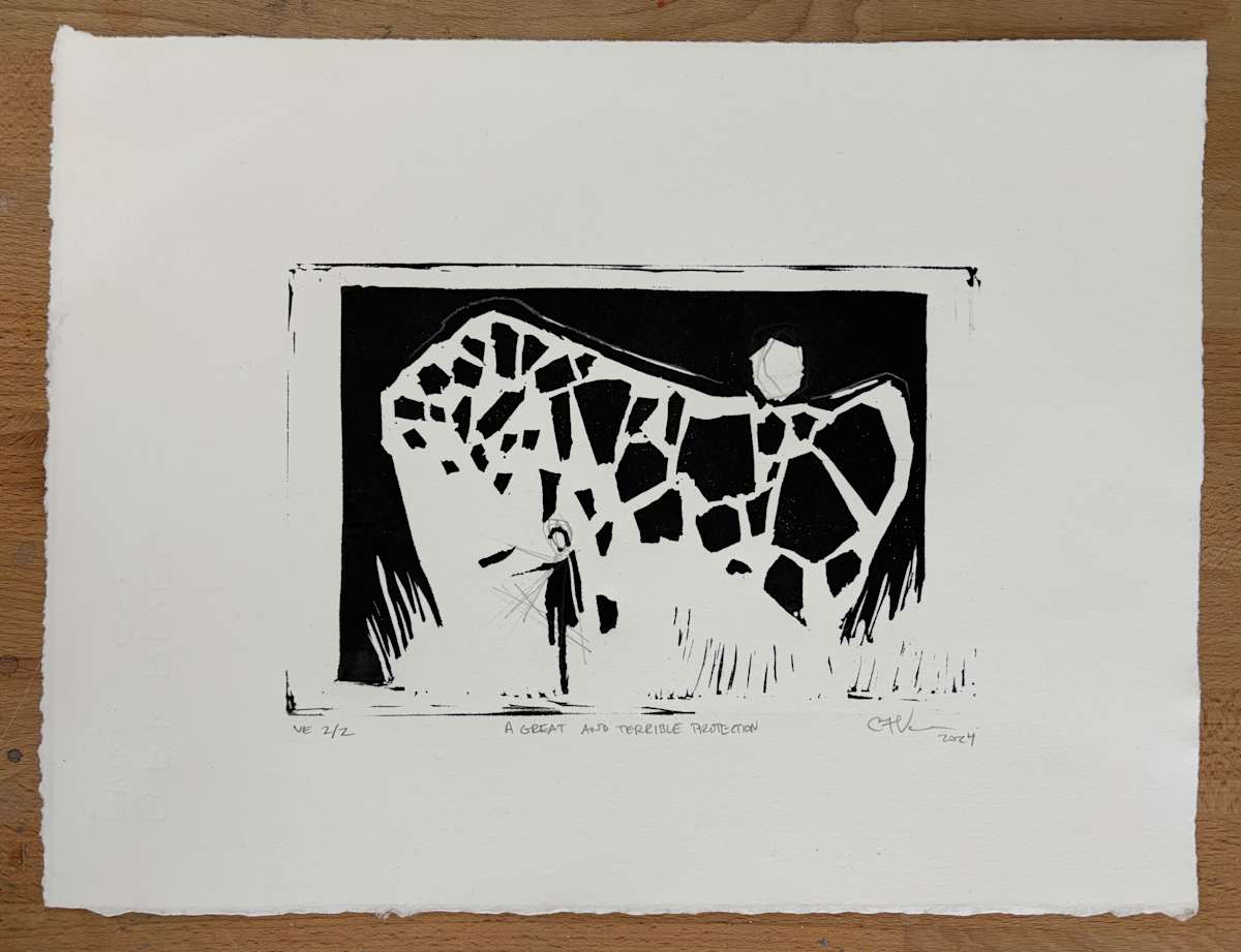 A Great and Terrible Protection by Caryn Vainio, Image 1.