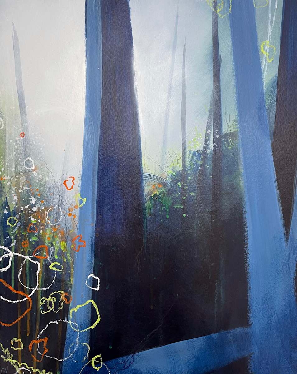 Squak Mountain Blue by Caryn Vainio, Image 1.