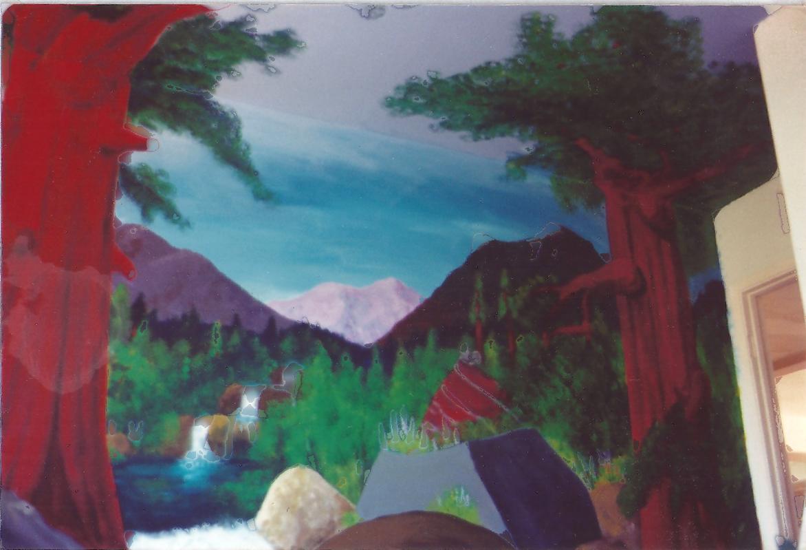 Redwoods Mural by Thomas Sundberg  Image: Entry