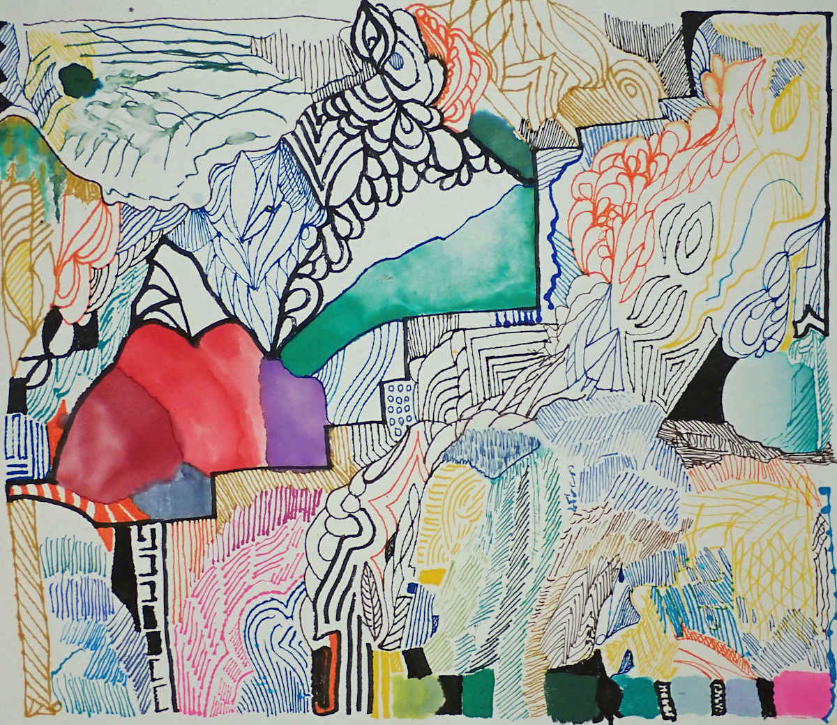 Ink Exploration No. 6 by Thomas Sundberg, Image 1.