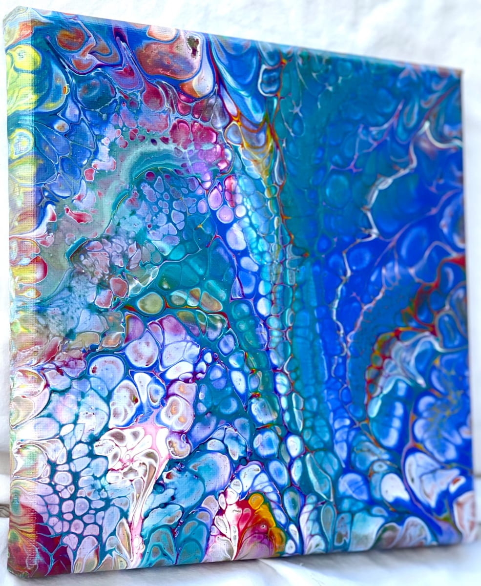 Leviathan by Pourin’ My Heart Out - Fluid Art by Angela Lloyd 