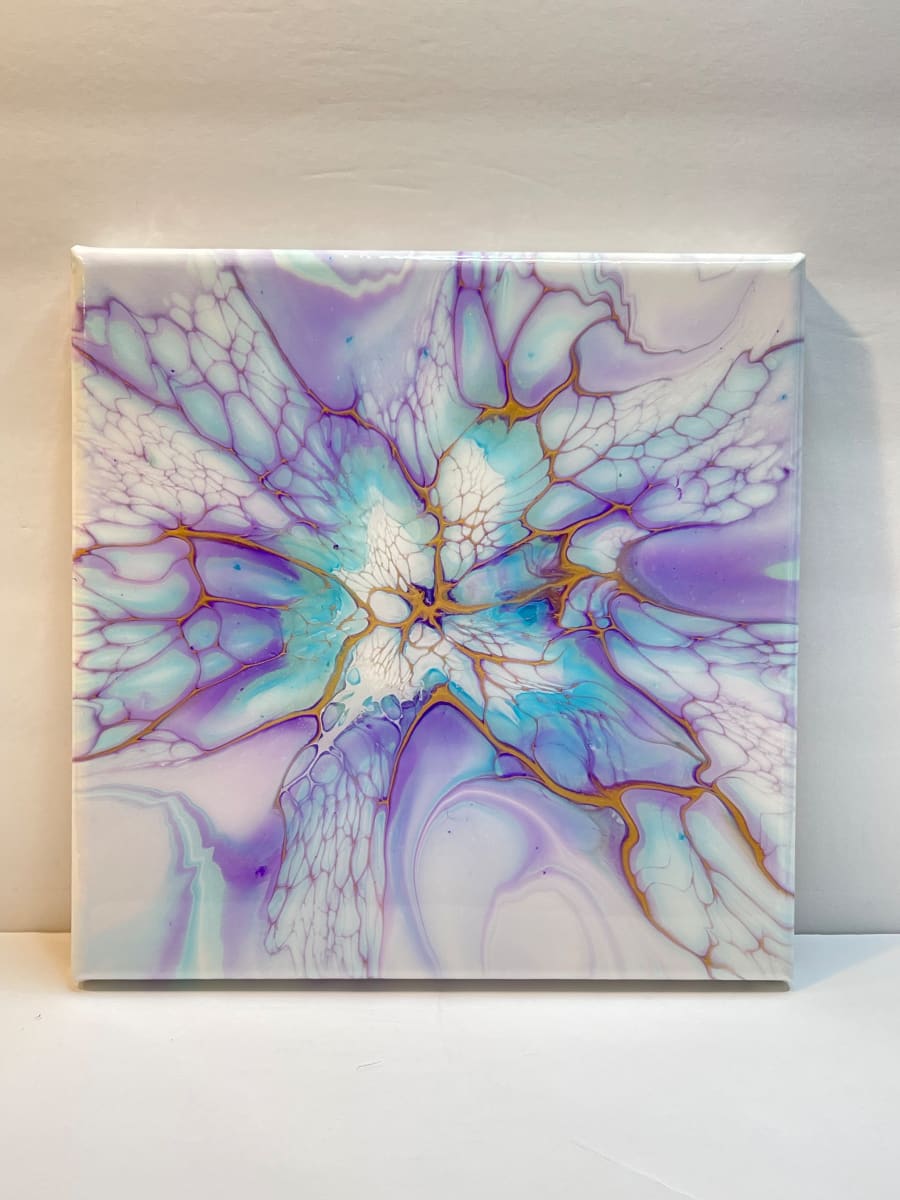 Robin Mist by Pourin’ My Heart Out - Fluid Art by Angela Lloyd 