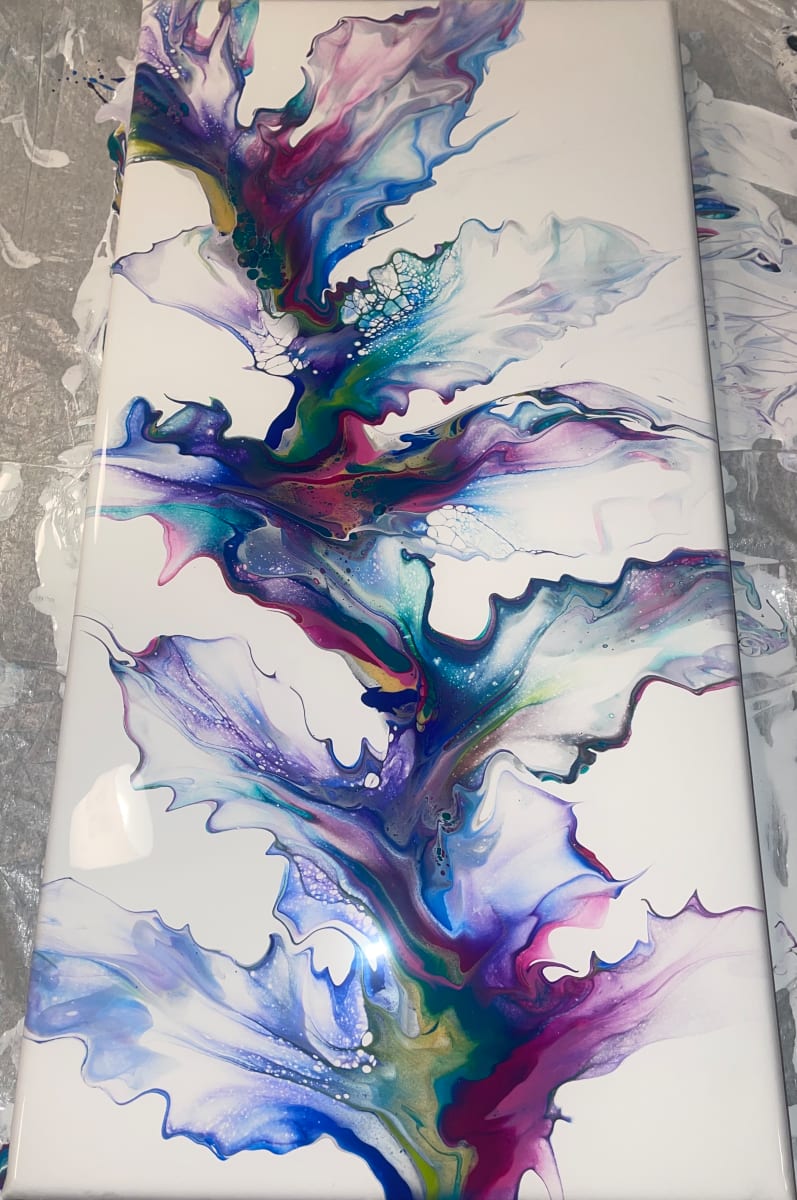 Nilavae by Pourin’ My Heart Out - Fluid Art by Angela Lloyd, Image 1.