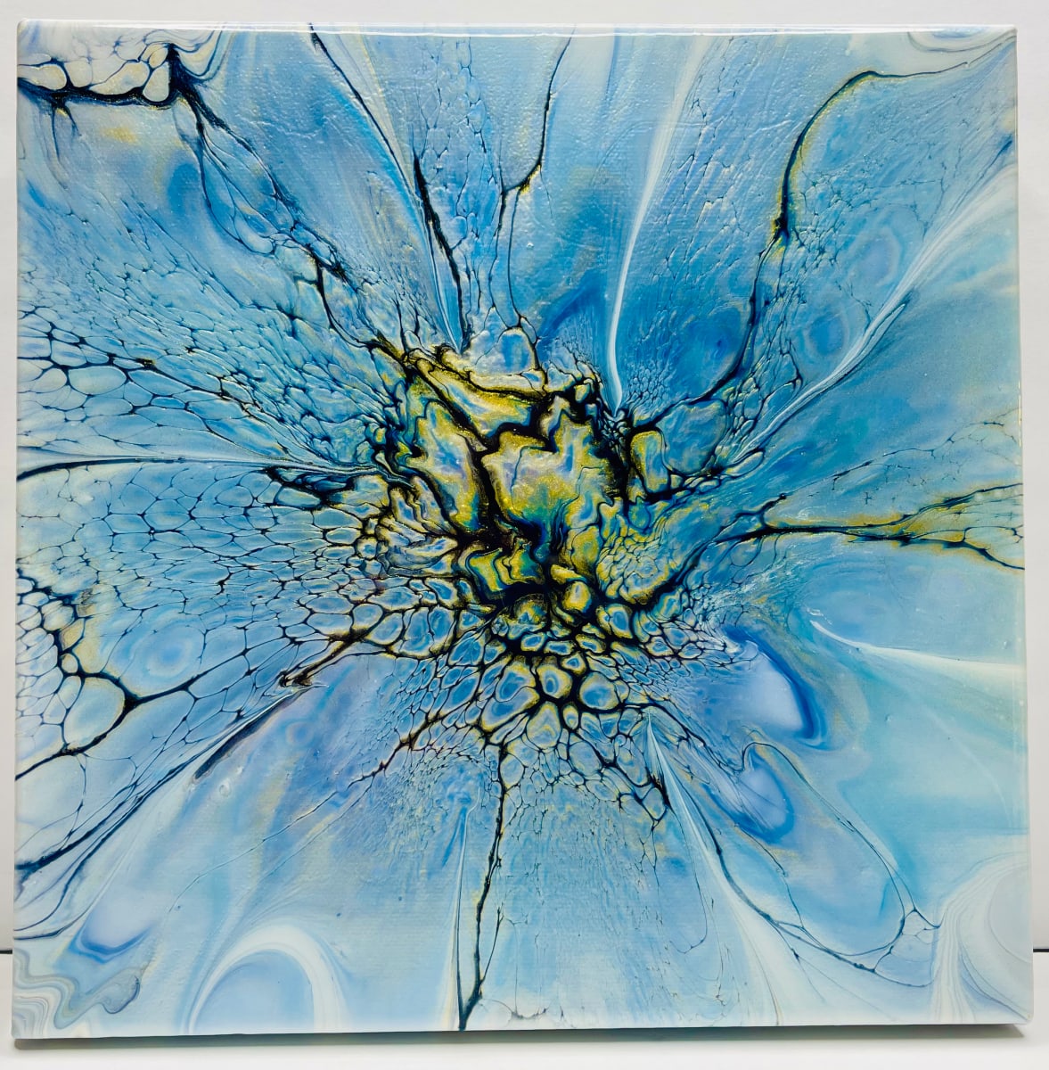 Frost by Pourin’ My Heart Out - Fluid Art by Angela Lloyd, Image 1.