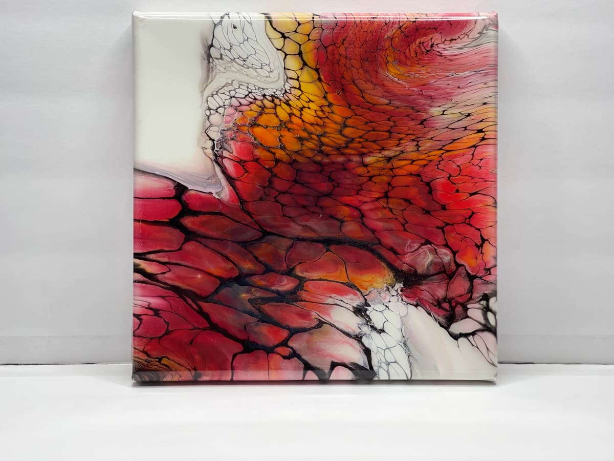 Road to Glory by Pourin’ My Heart Out - Fluid Art by Angela Lloyd, Image 1.