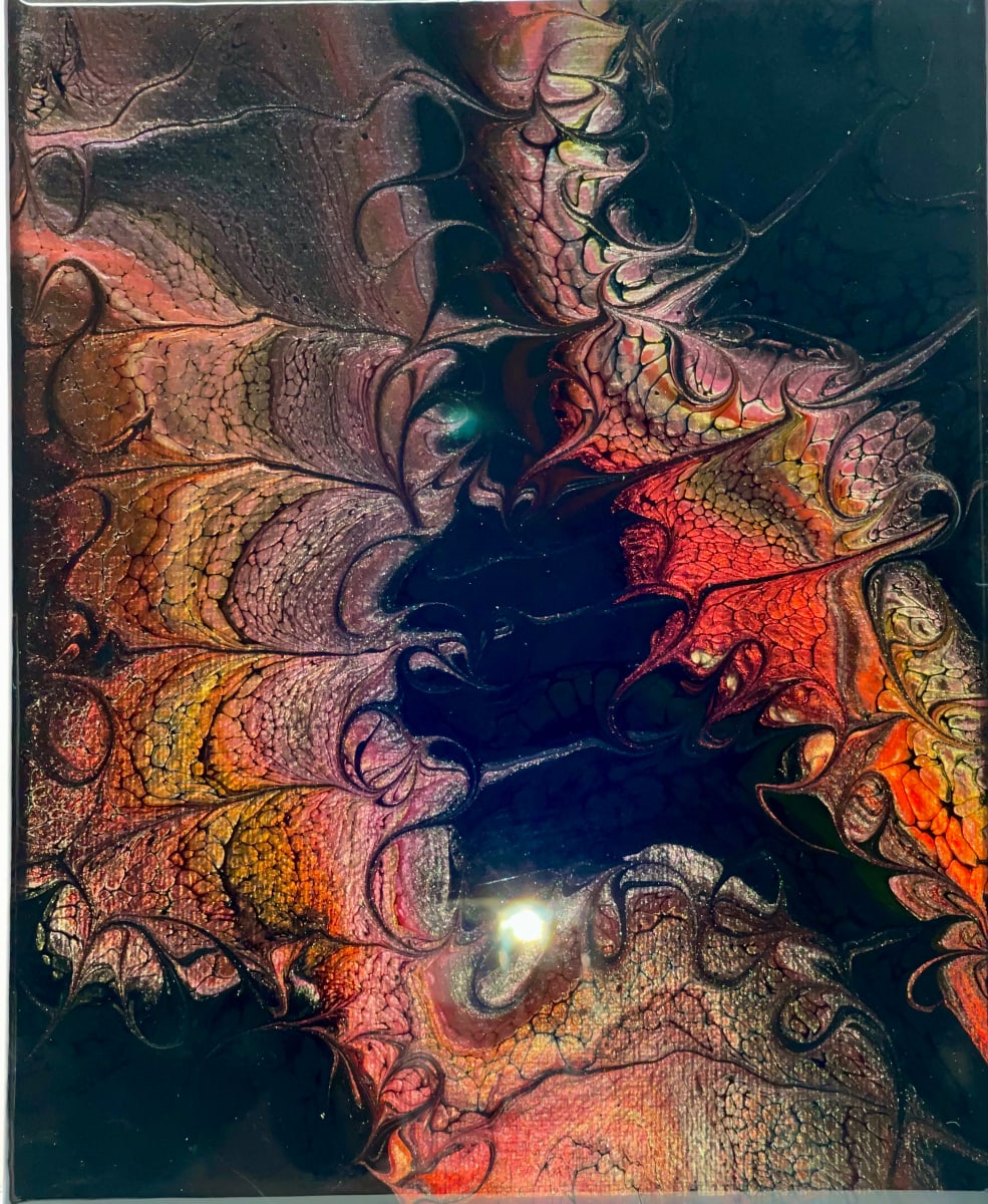 Ferno by Pourin’ My Heart Out - Fluid Art by Angela Lloyd, Image 1.