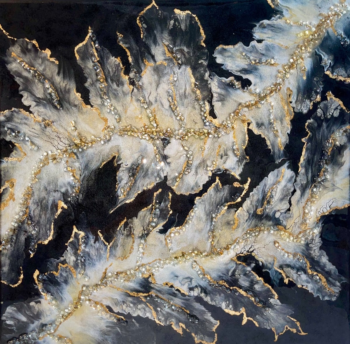 Cressida by Pourin’ My Heart Out - Fluid Art by Angela Lloyd, Image 1.