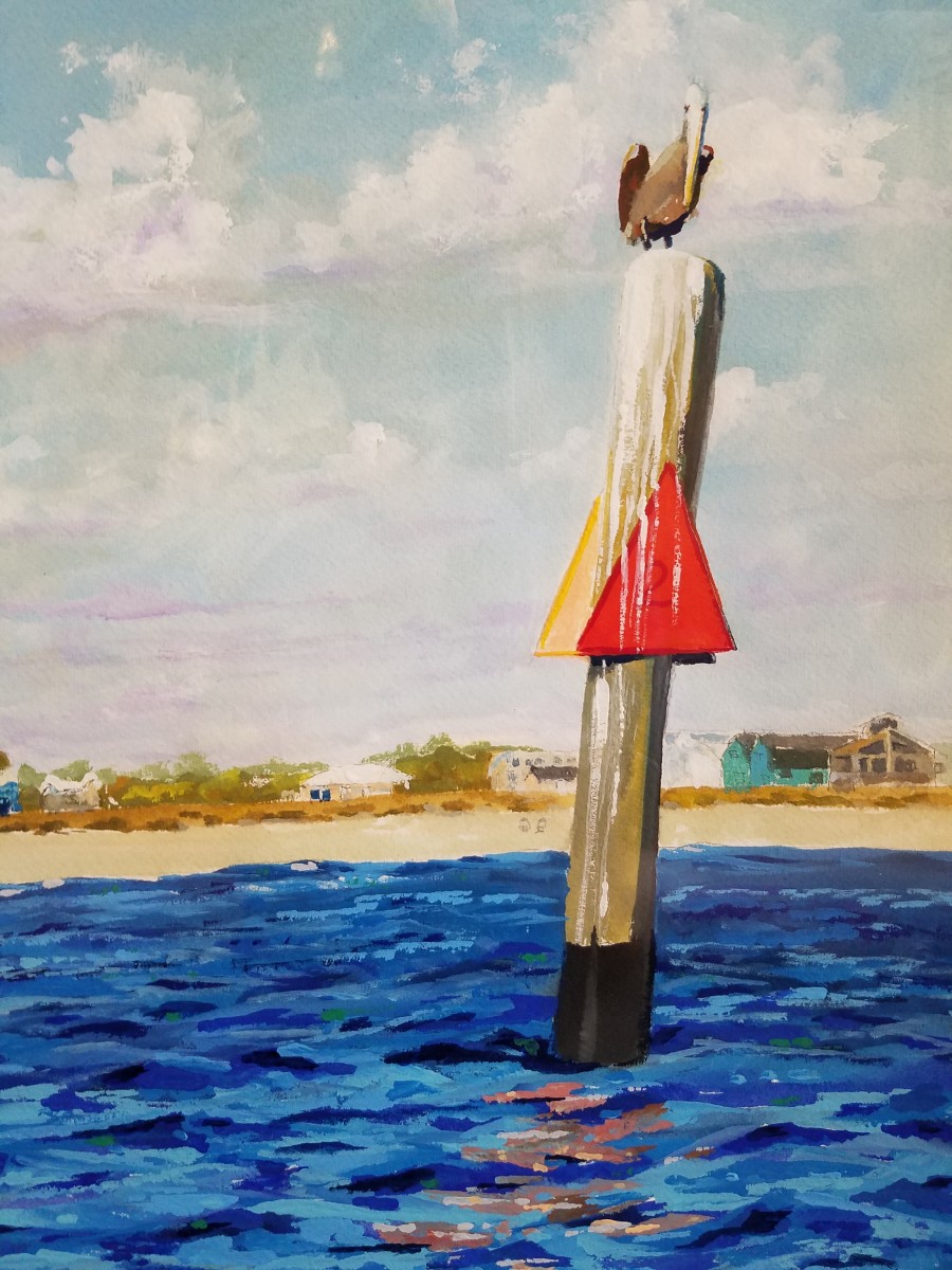 ....On The Canal by Jill Seiler 