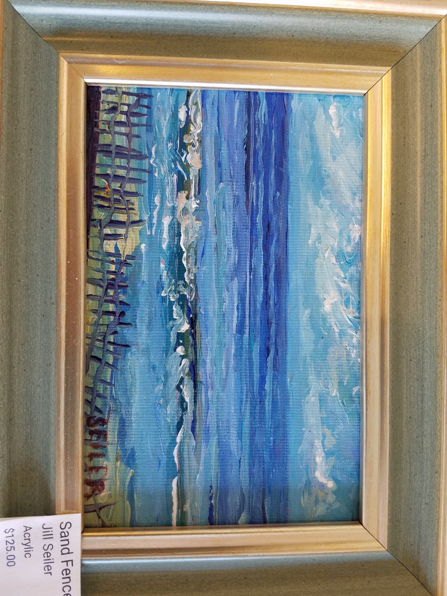 Sand Fence by Jill Seiler 