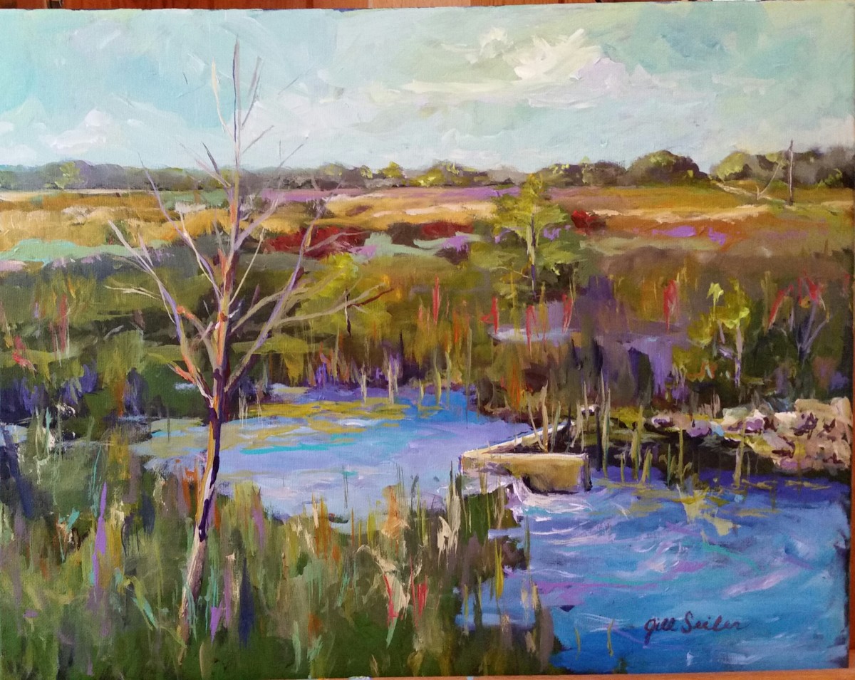 Inlet on Koronis by Jill Seiler 