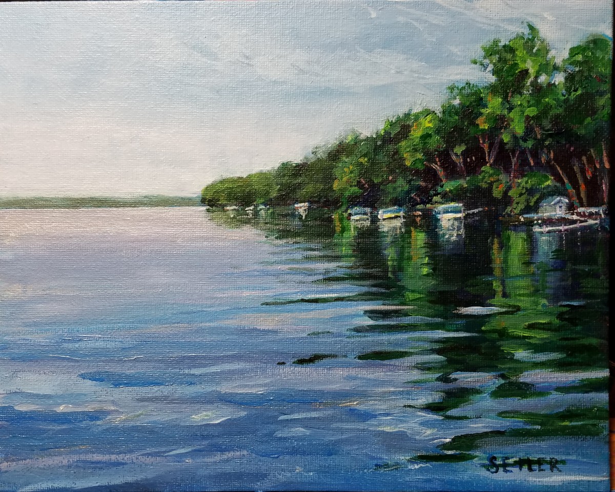 Peace and Calm Waters by Jill Seiler 