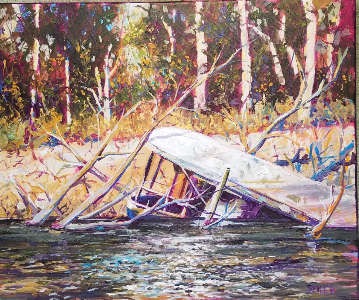 On the Bank by Jill Seiler 