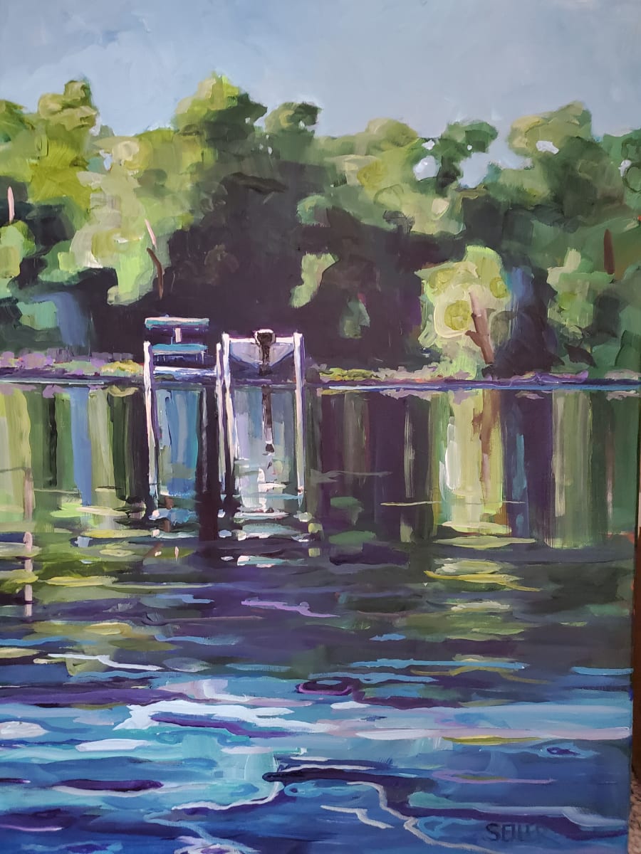 I love  their dock bench by Jill Seiler 