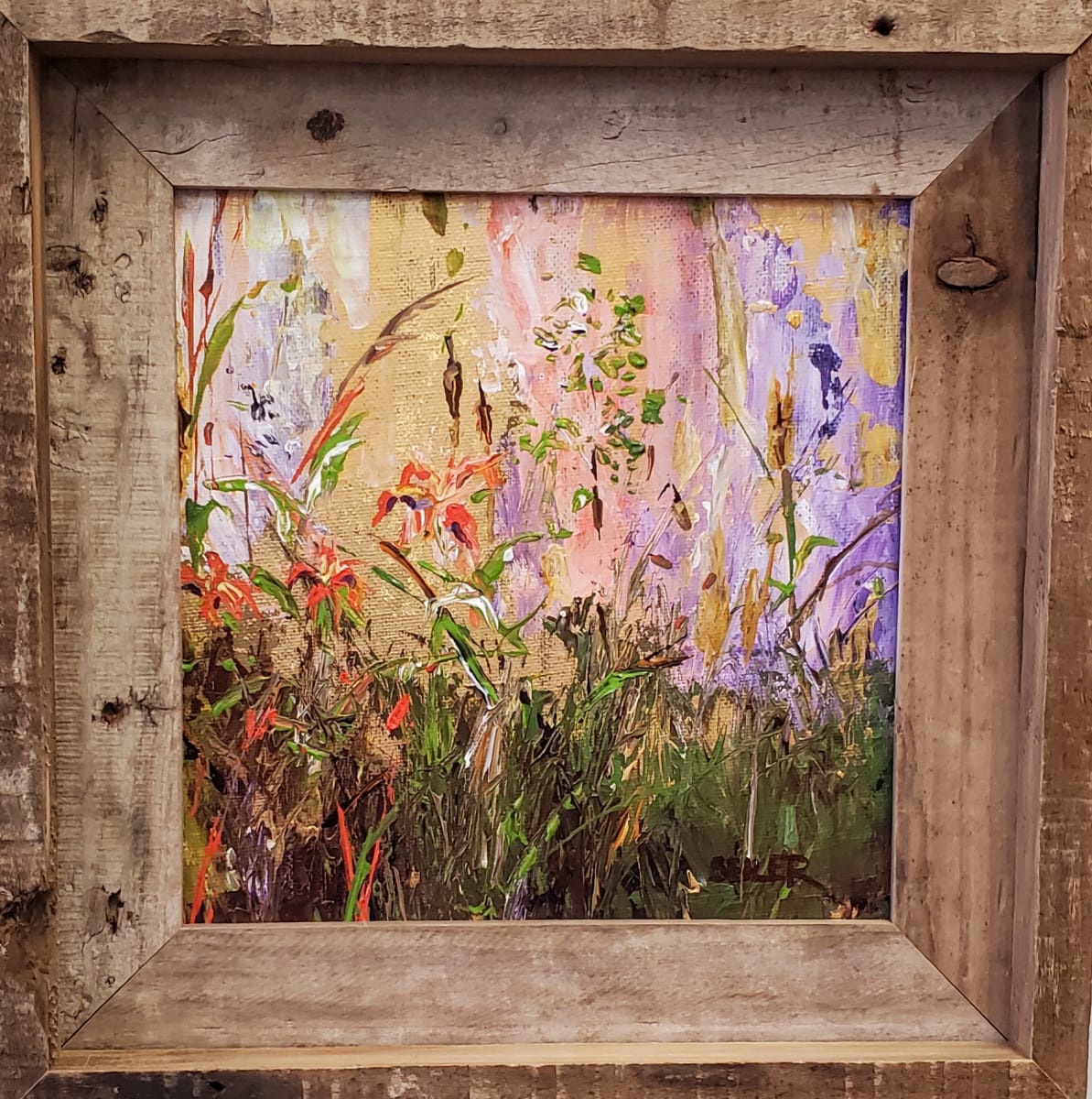 Saltwater Taffy by Jill Seiler  Image: Childhood memories, taffy from the little shop in Buzzards Bay, with mom. Gold leaf. 