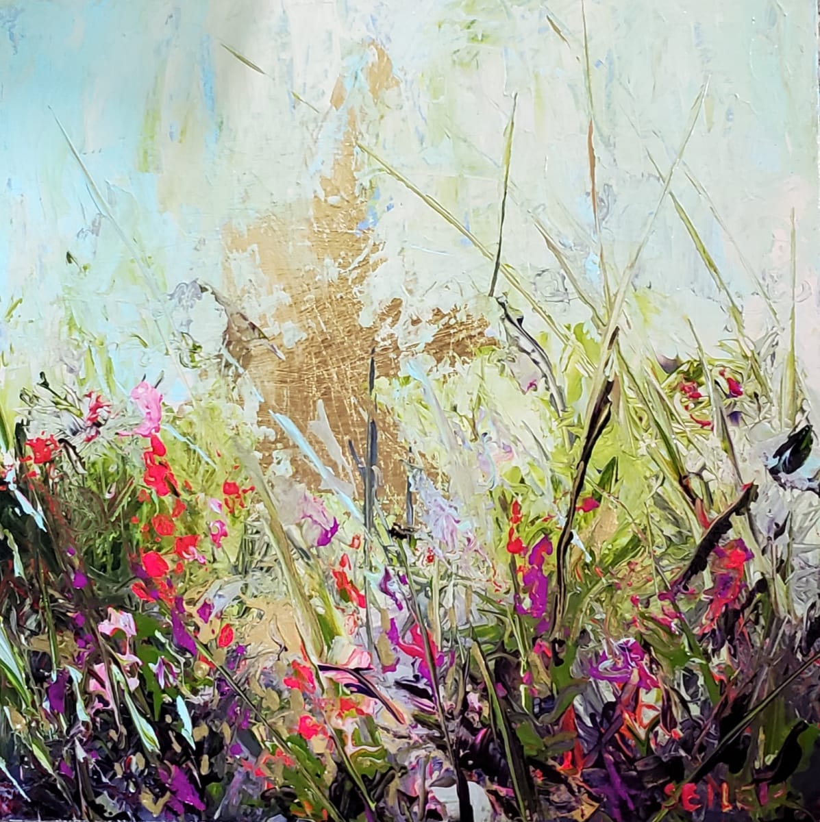 Missed Me Missed Me Now You Have To Kiss Me by Jill Seiler  Image: Did you taunt boys? I did. I love the gold leaf.