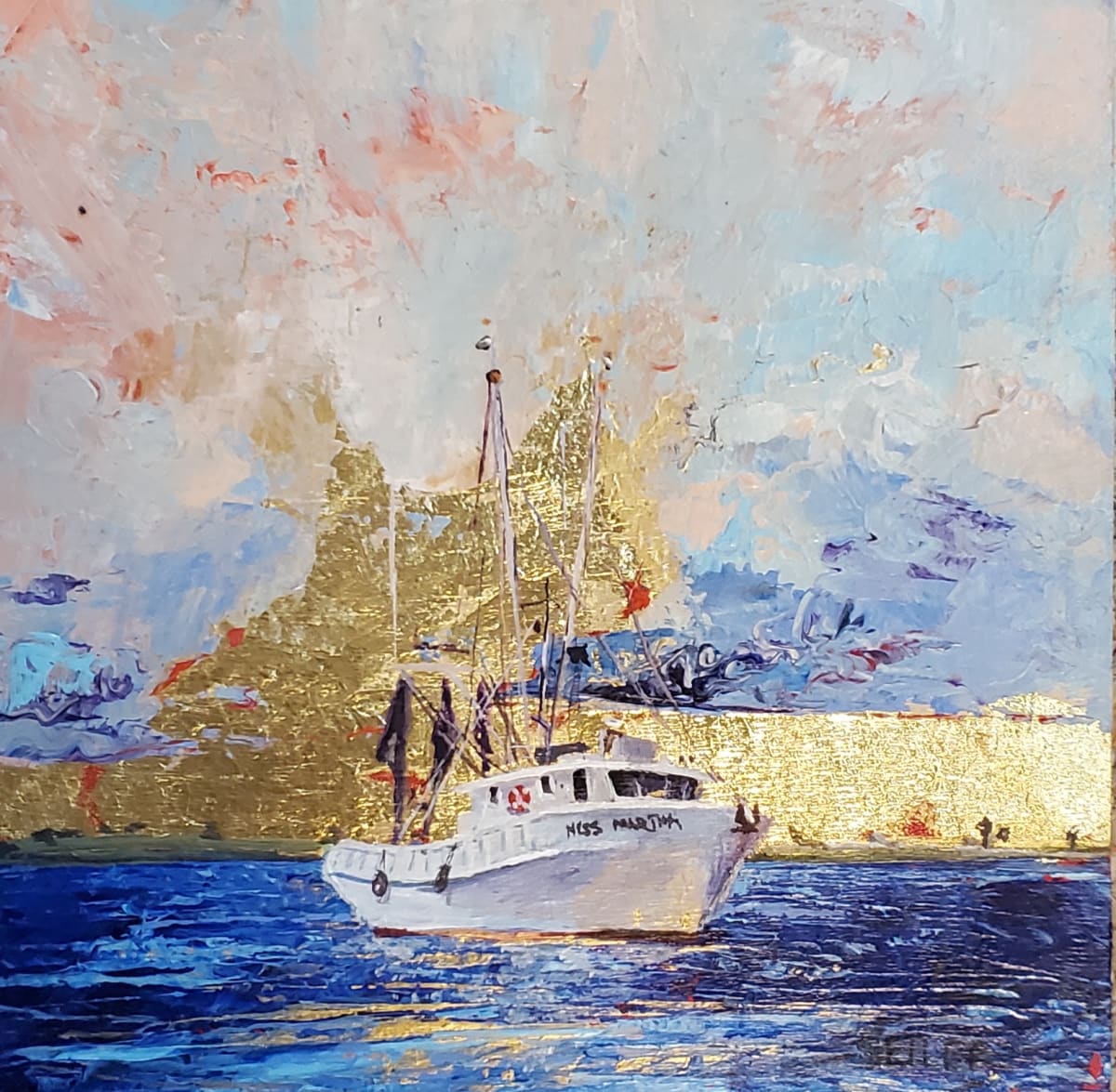 Miss Martha Shines  Image: Miss Martha is my favorite working ship in Apalachicola Fl. She's a true beauty. 