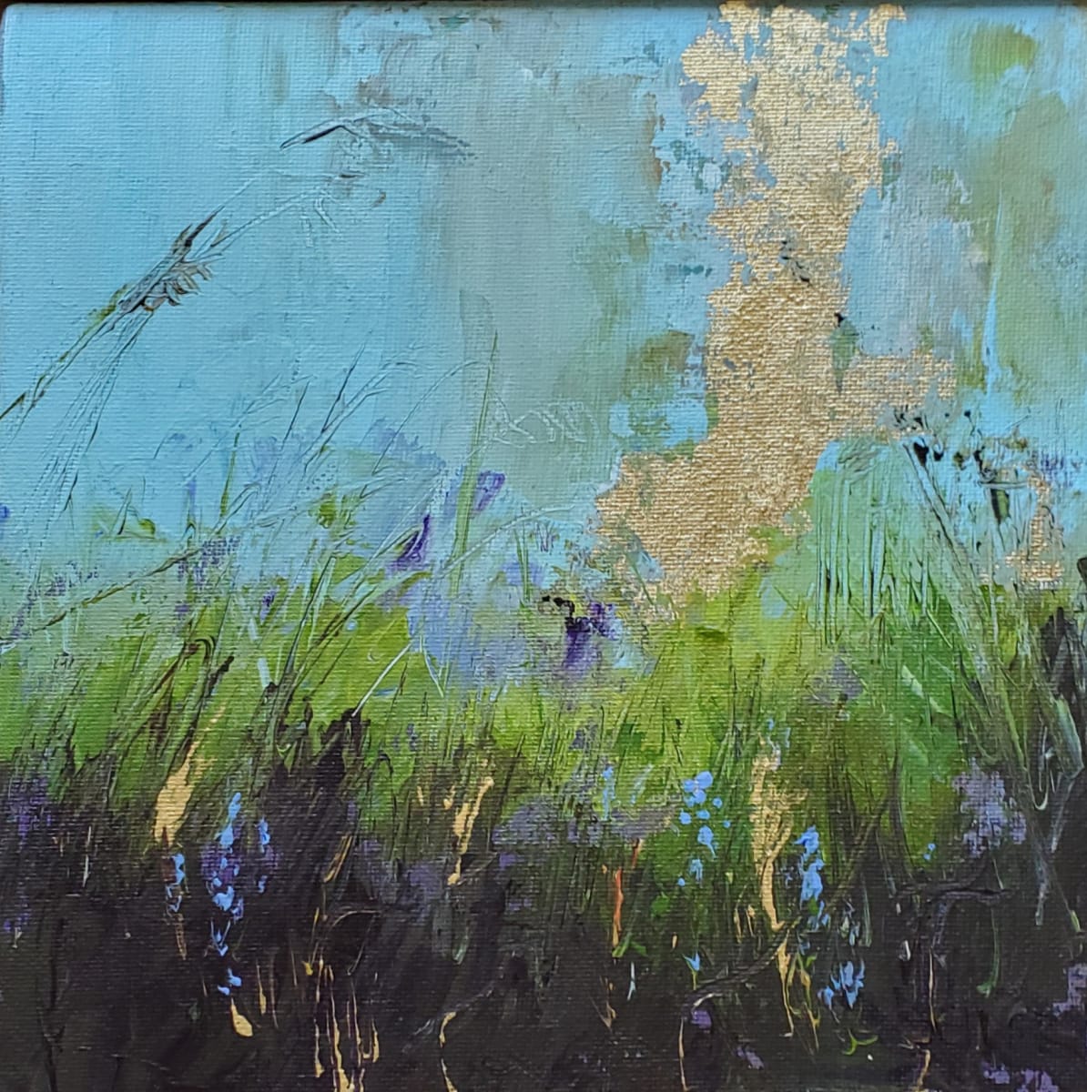 Flashlight Tag by Jill Seiler  Image: Childhood memories/weedy gardens. I loved to play outside at night.  Find my friends hiding,  not well. Shrieks of laughter. 