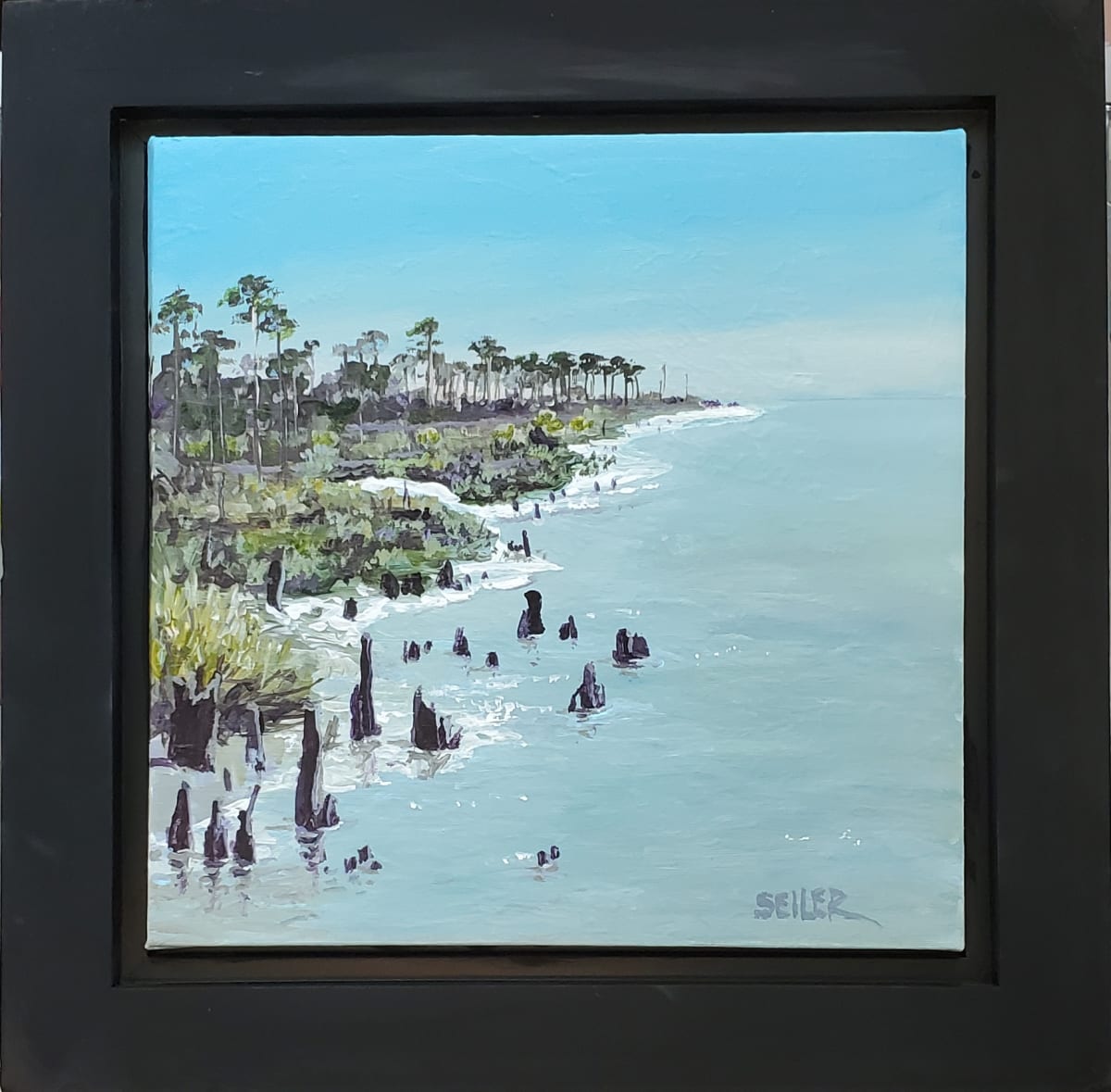 Cape Stumps by Jill Seiler  Image: Cape San Blas is raw, dynamic and beautiful.  This ocean gives and takes. 