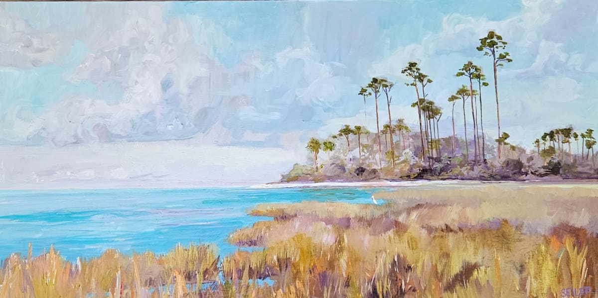 Saw Grass Splendor by Jill Seiler  Image: In my head this is Florida wild. I love salt Marsh. 