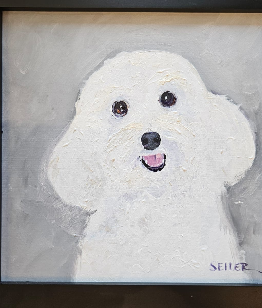 Furry Baby by Jill Seiler  Image: Our furry children are so good.  They need to be painted.  Brenda loves this baby. 