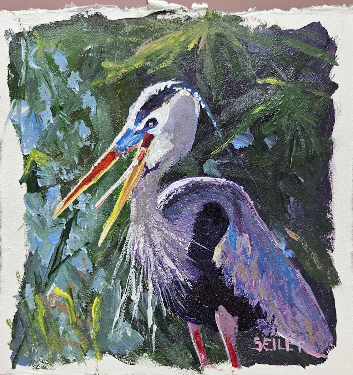 Hangry  Heron by Jill Seiler, Image 1.