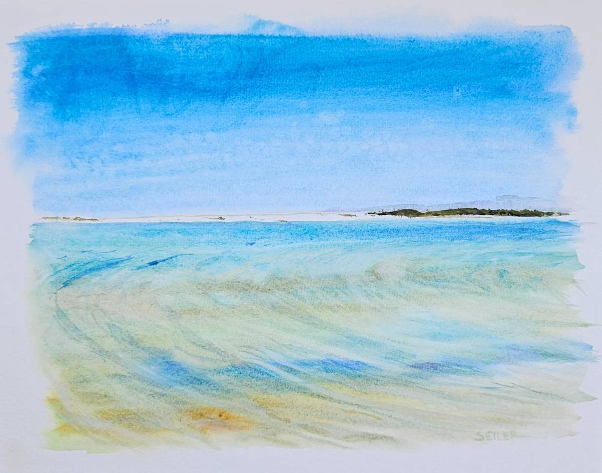 Eagle Harbor Day by Jill Seiler  Image: Eagle Harbor is out on Cape San Blas FL.  So tranquil and beautiful. 