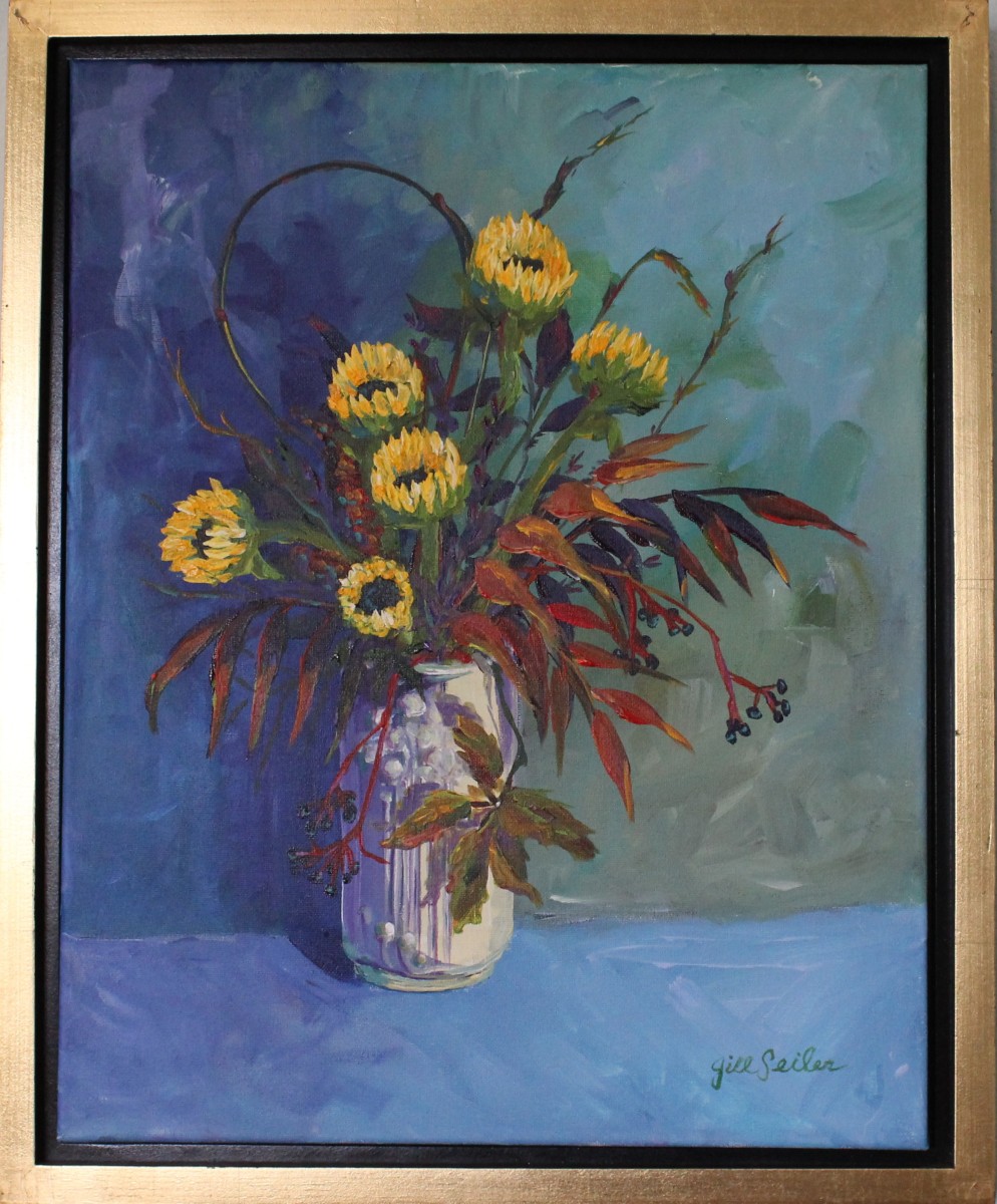 Sunflower Still by Jill Seiler 