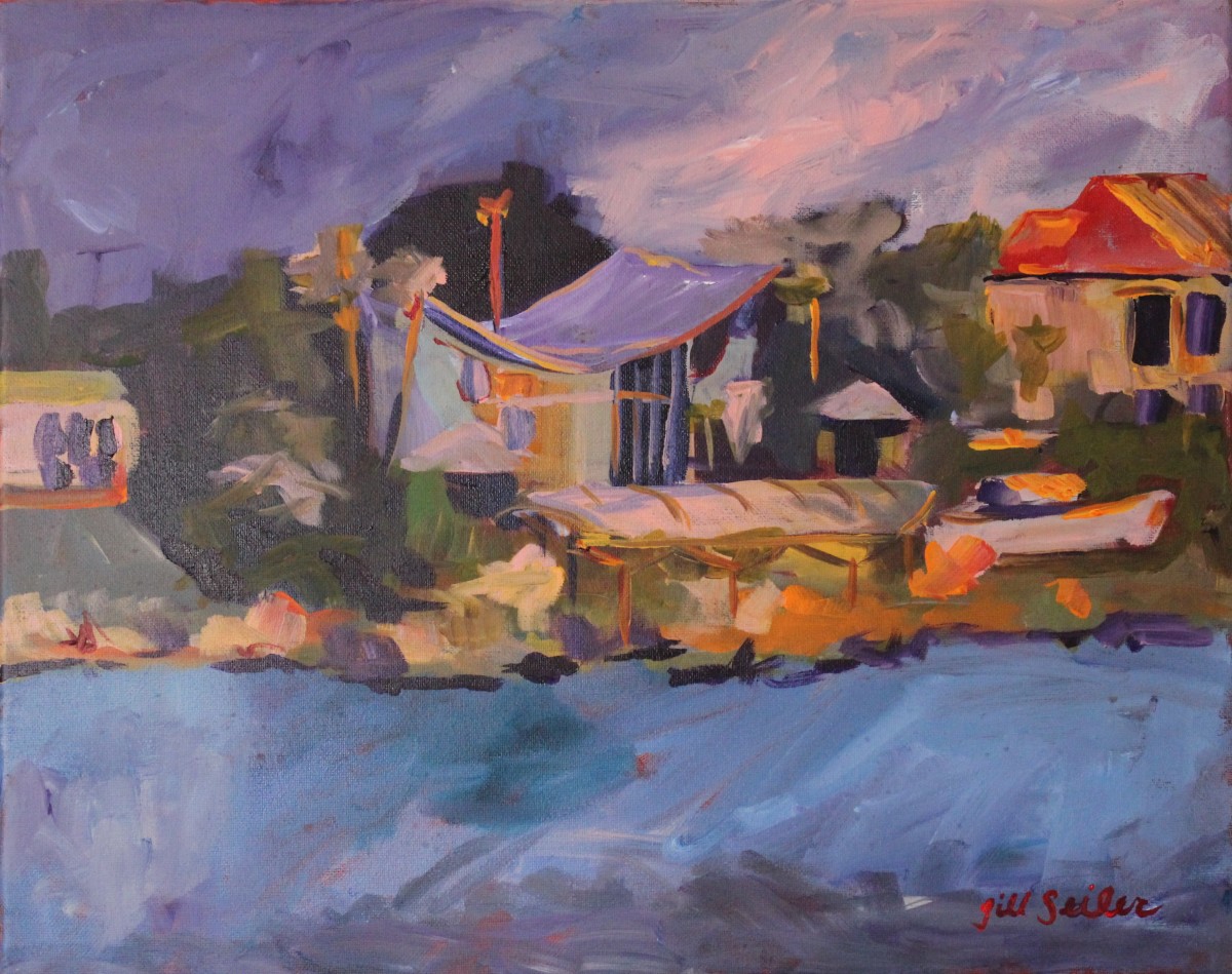 Orchids House aka  Cat House by Jill Seiler 