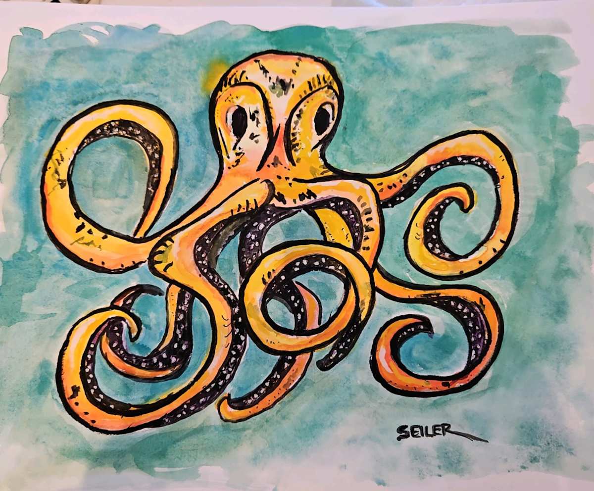Octopus by Jill Seiler, Image 1.