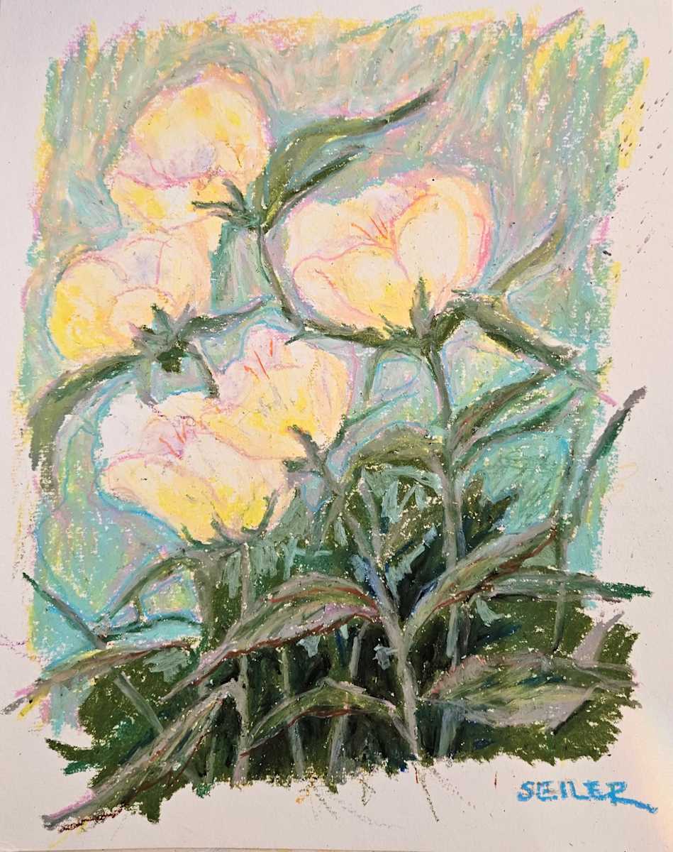 Gesture by Jill Seiler  Image: Yummy oil pastel 