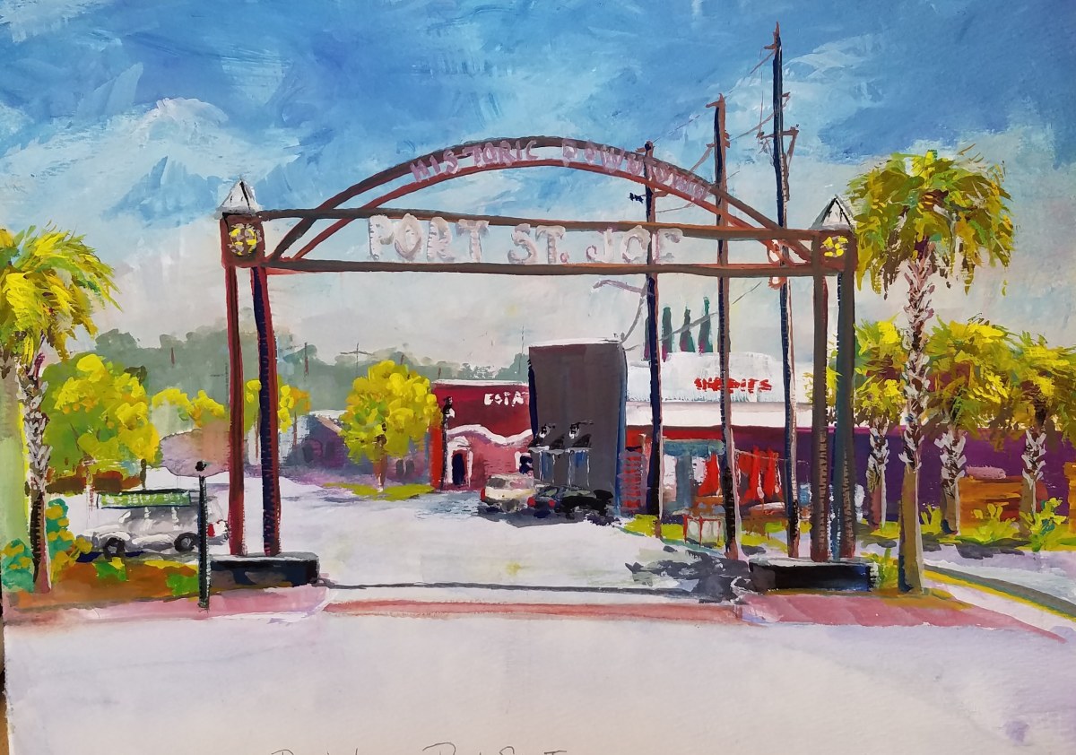 Downtown Port St Joe by Jill Seiler 