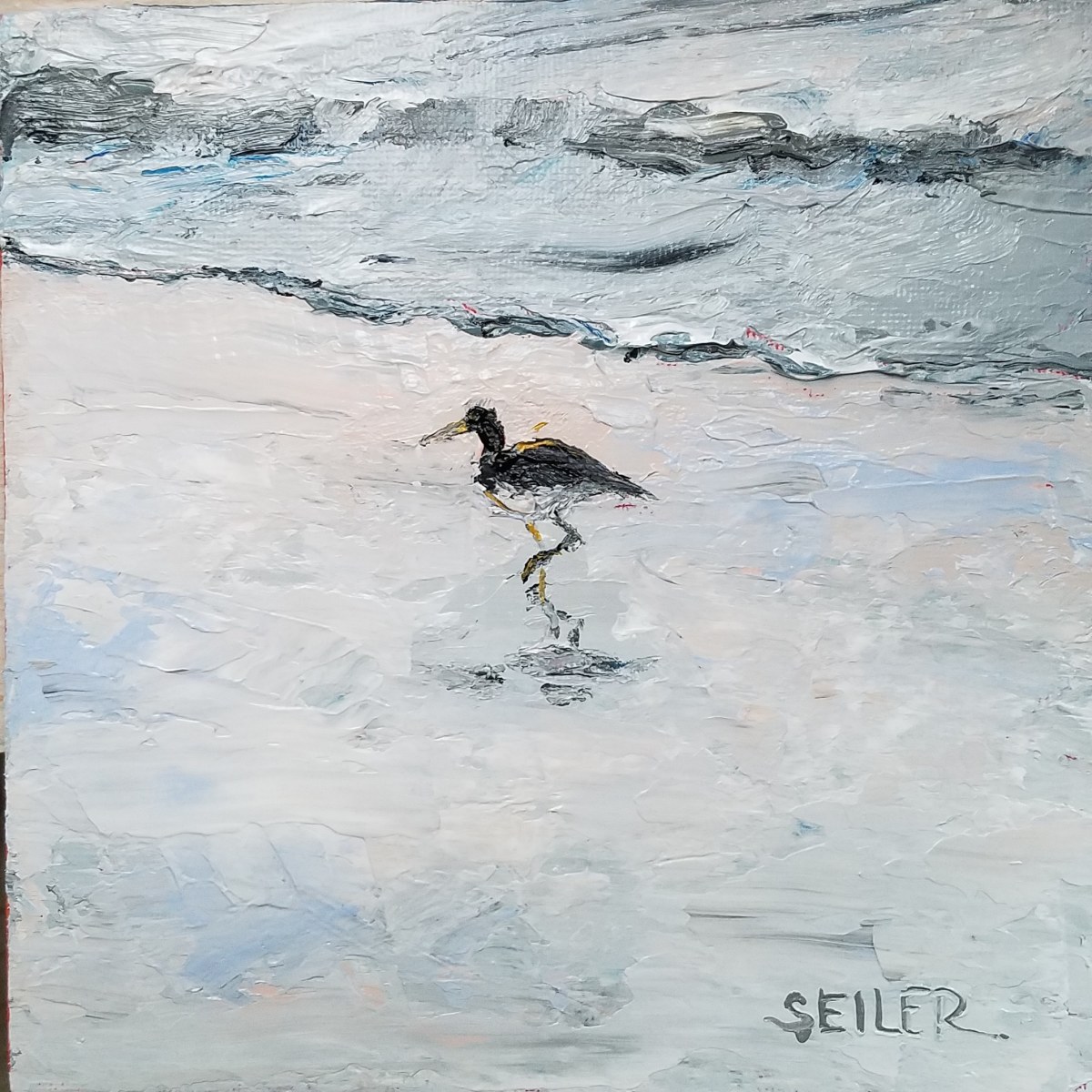 I Love the Beach #5 by Jill Seiler 