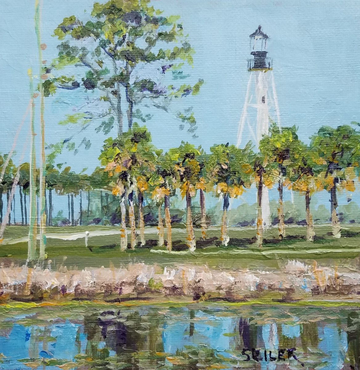 I Love the Beach #14 by Jill Seiler 