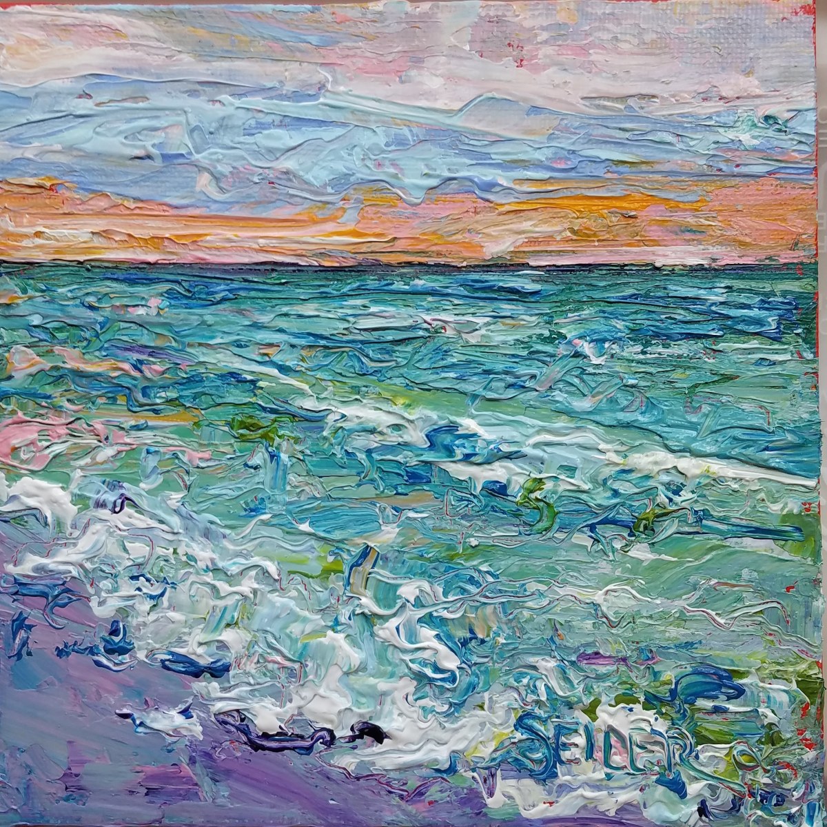 I Love the Beach #19 by Jill Seiler 