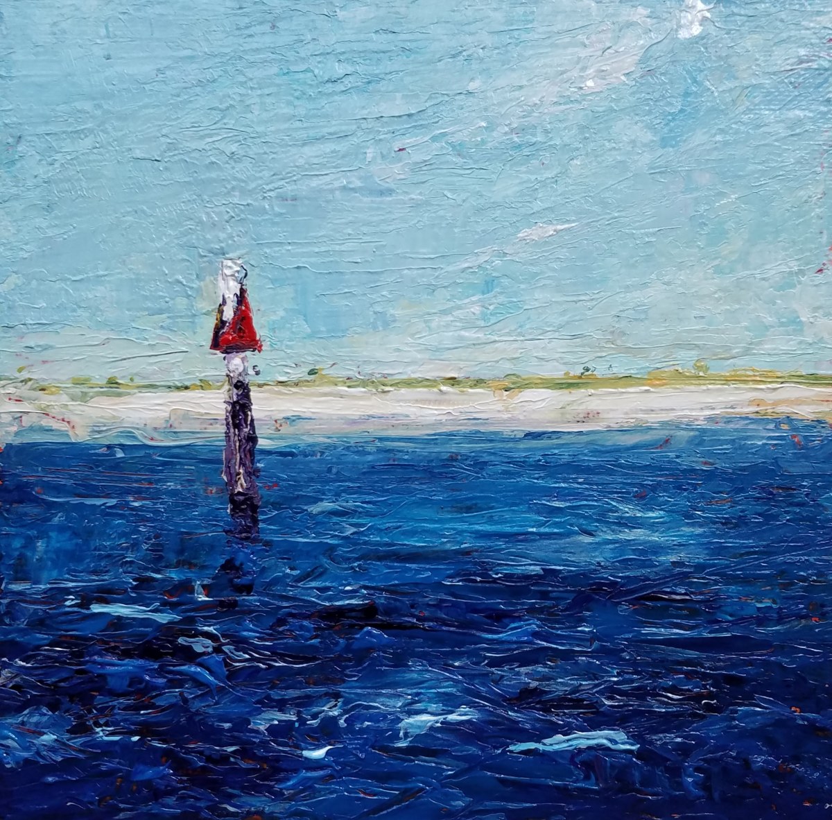 I Love the Beach #17 by Jill Seiler 