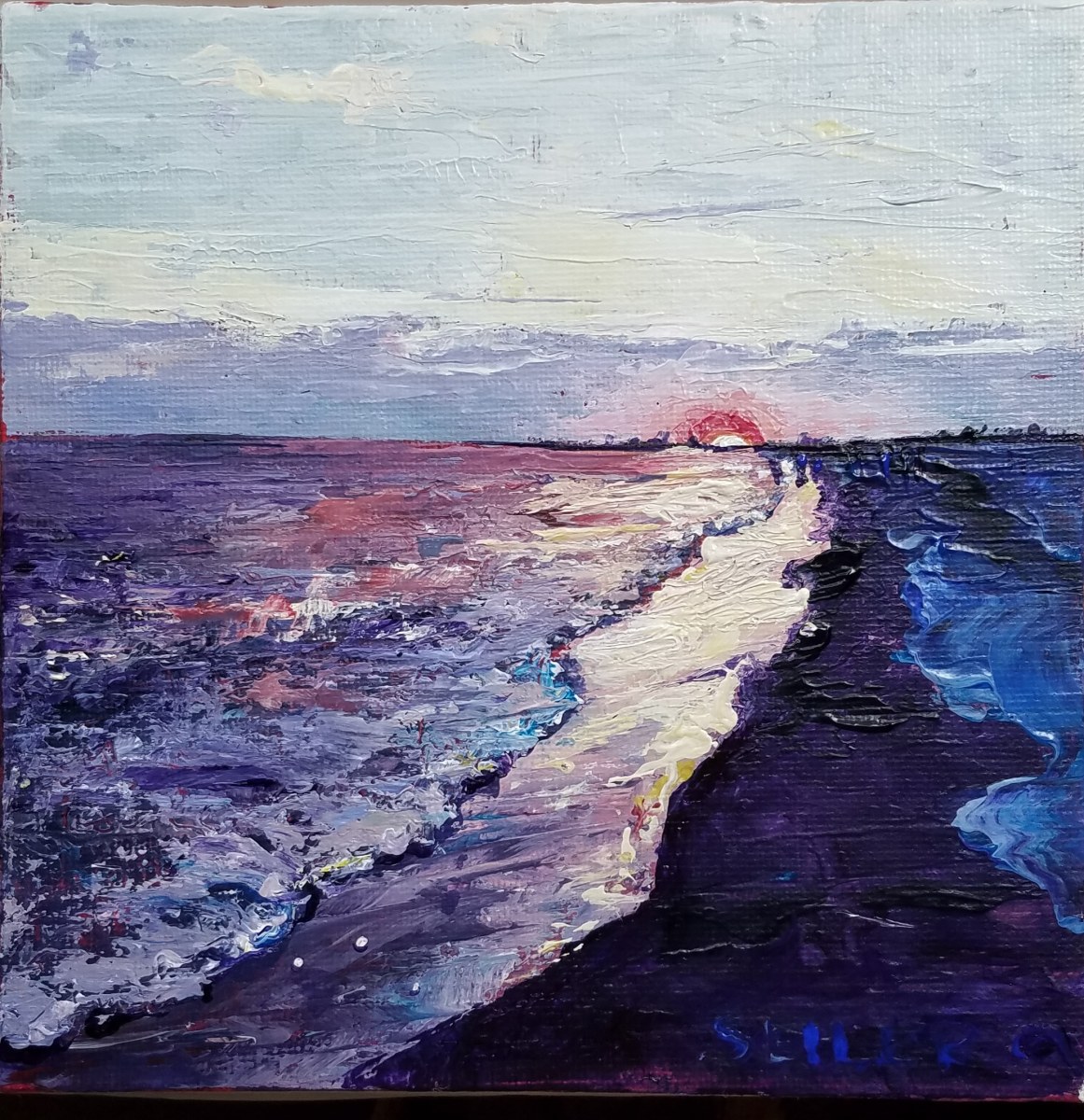 I Love the Beach #24 by Jill Seiler 