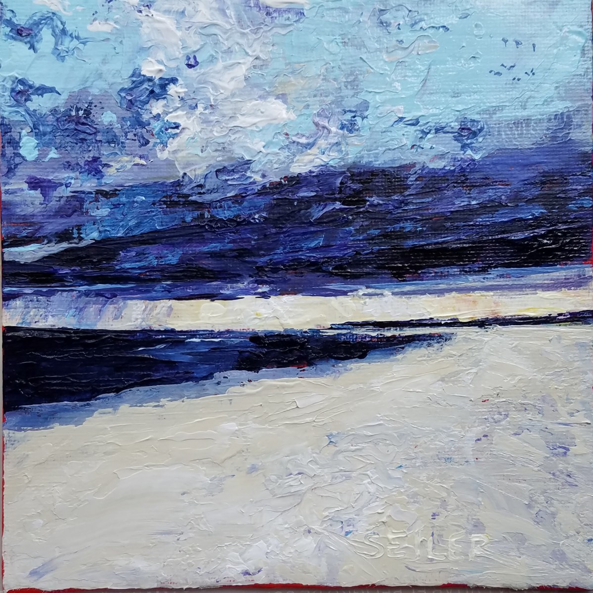 I Love the Beach #25 by Jill Seiler 