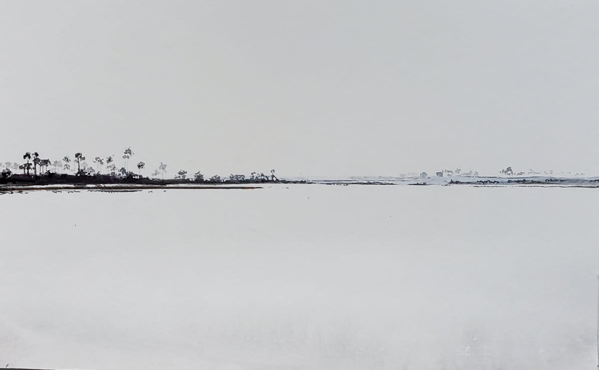 Into The Distance by Jill Seiler  Image: Foggy.  Distant.  Quite. 