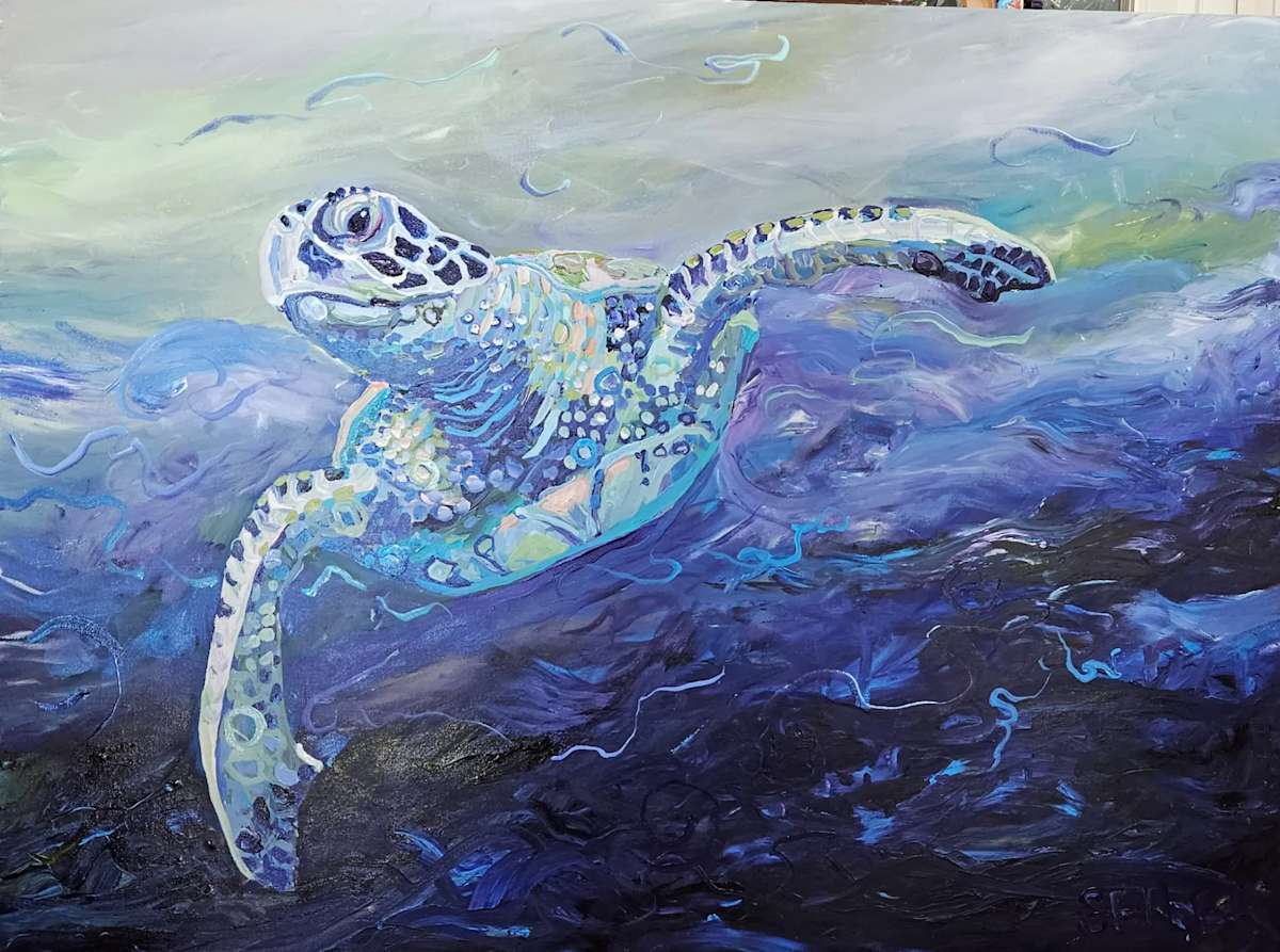 Humble And Kind by Jill Seiler  Image: We love our turtles.  Be kind. Be humble. 