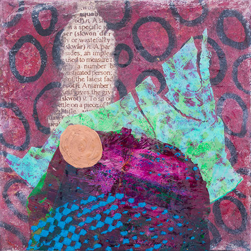 Collage, Magenta by Heather Elliott 