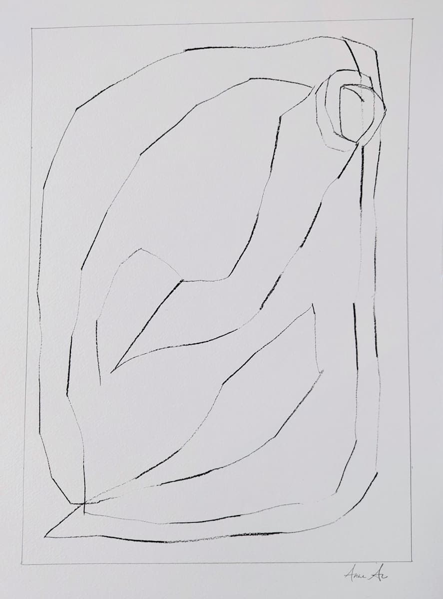 work on paper - I leaf by Anne Abueva 