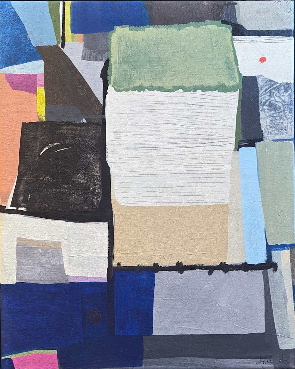 Green Thatch Roof by Anne Abueva 