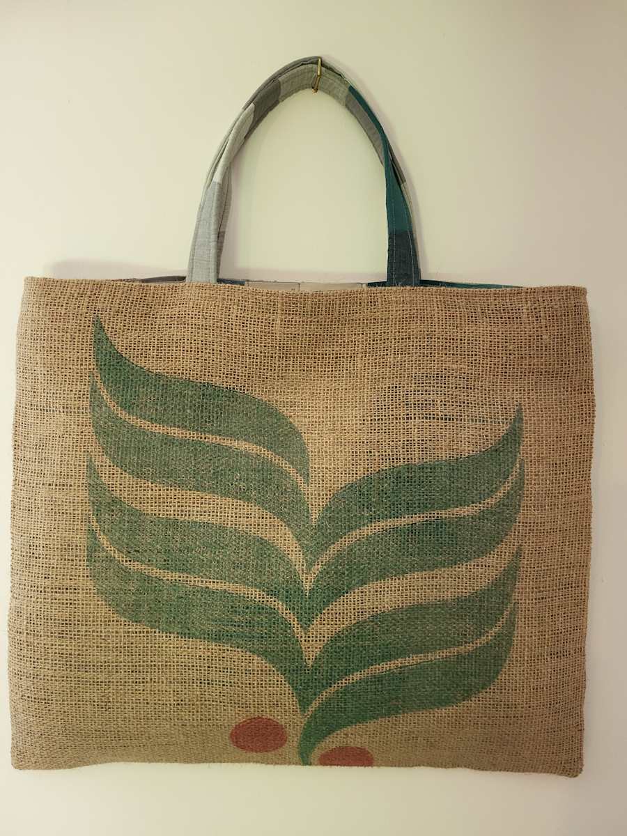 Coffee Leaf bag by Alison Carrie  Image: Coffee Leaf bag by Alison Carrie