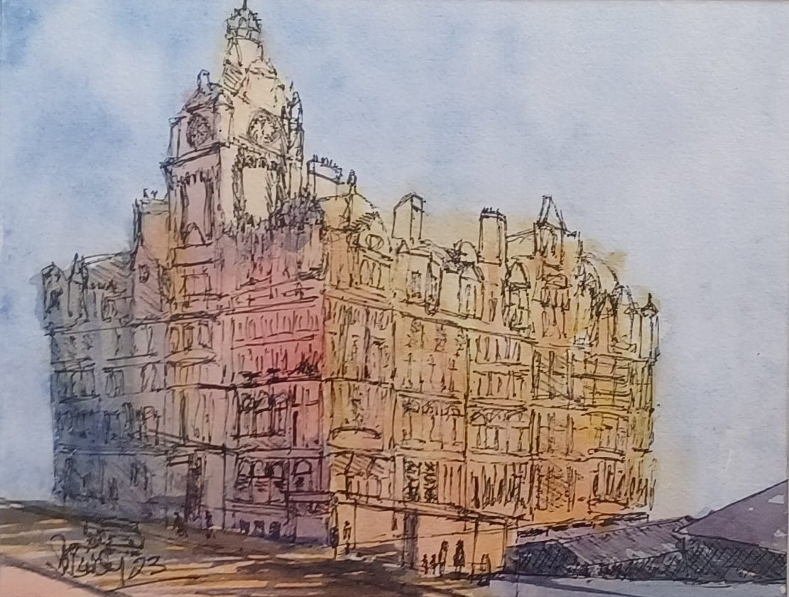 Balmoral Hotel Edinburgh by Sandy McCurdy  Image: Balmoral Hotel Edinburgh