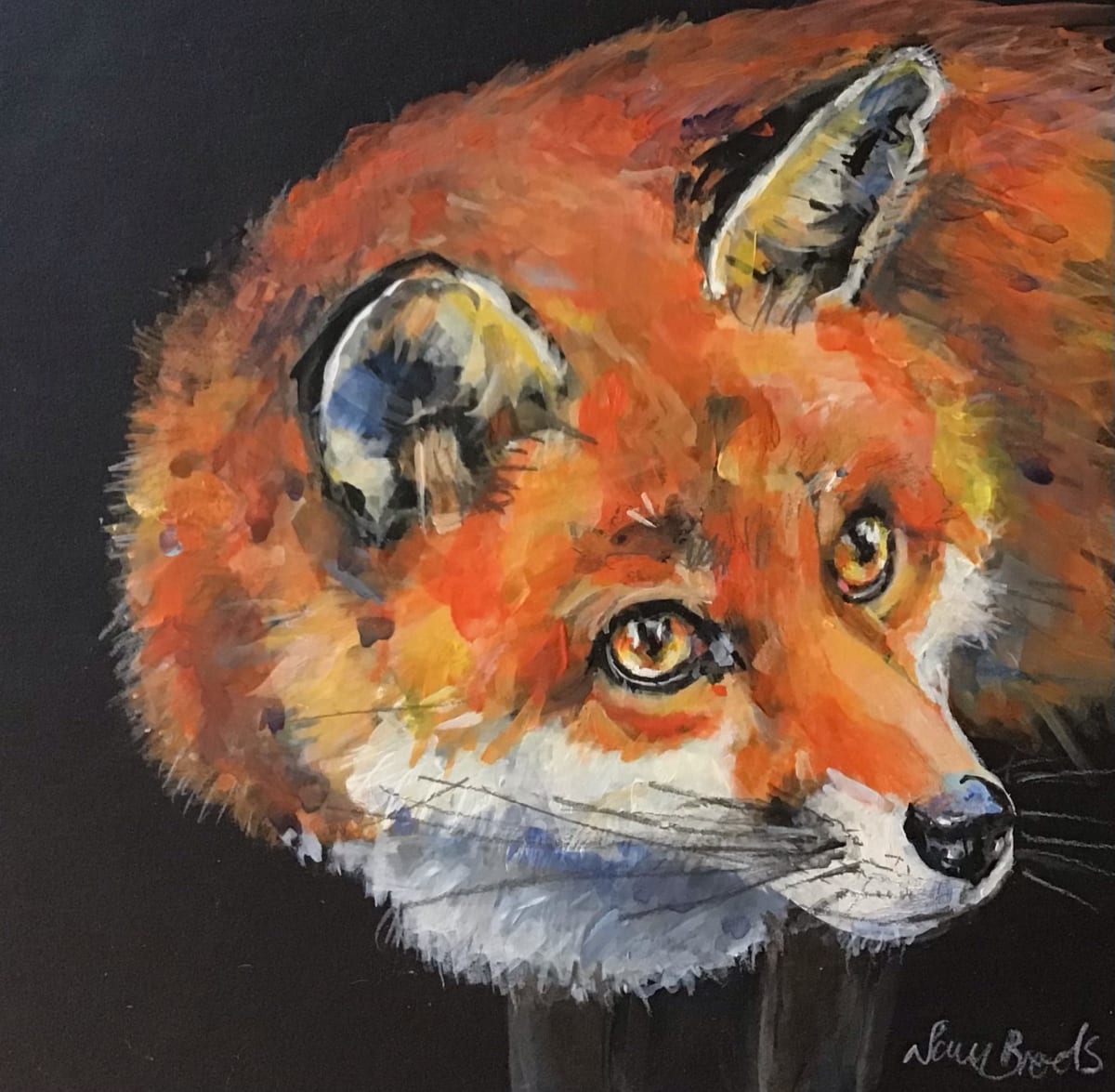 Red Fox by Nancy Brooks 