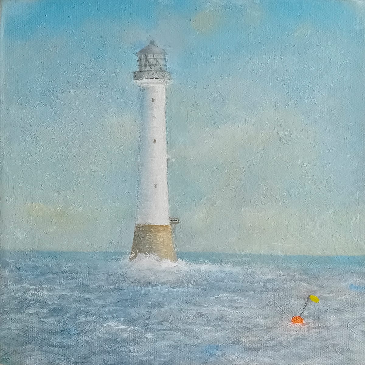 Bell Rock Lighthouse by Robert Lawrie Reid  Image: Bell Rock Lighthouse by Robert Reid