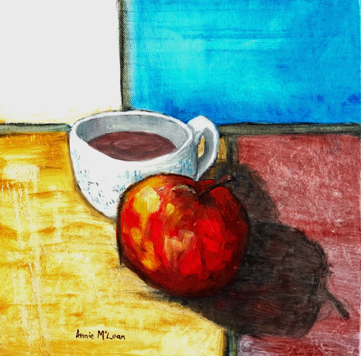 Coffee and Apple by Annie McLean 